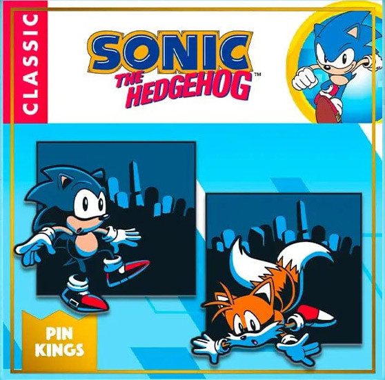 Sonic the Hedgehog Enamel Pin Badge Set - Halloween