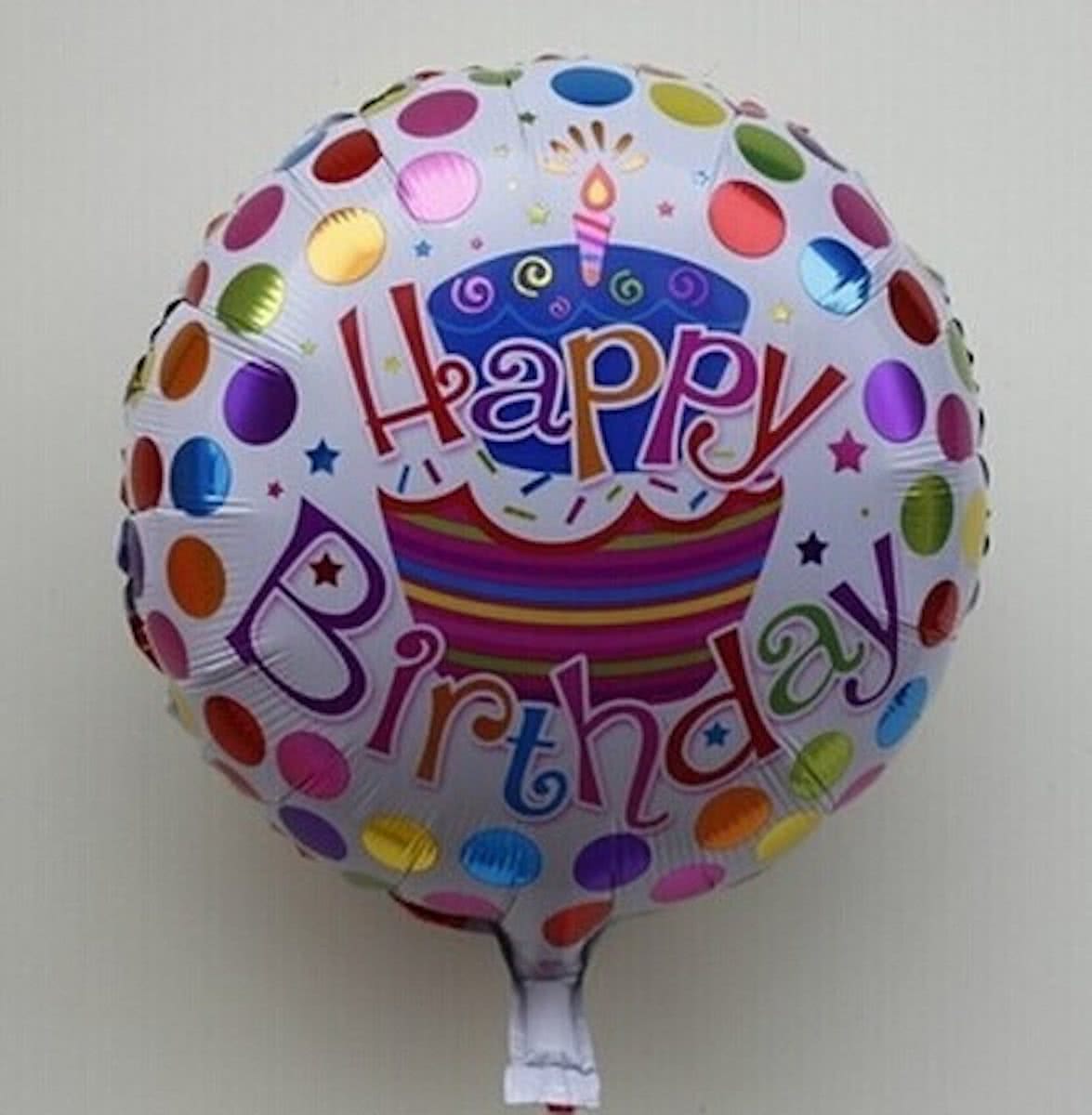 Folieballon Happy Birthday