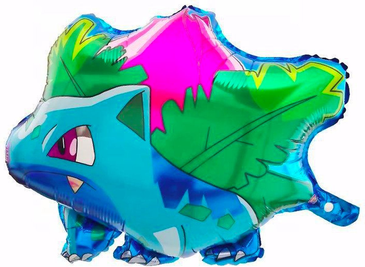 OGS Pokemon Ivysaur Ballon Folie Helium Ballon Feestballon Feestversiering XL Pokemon ballon