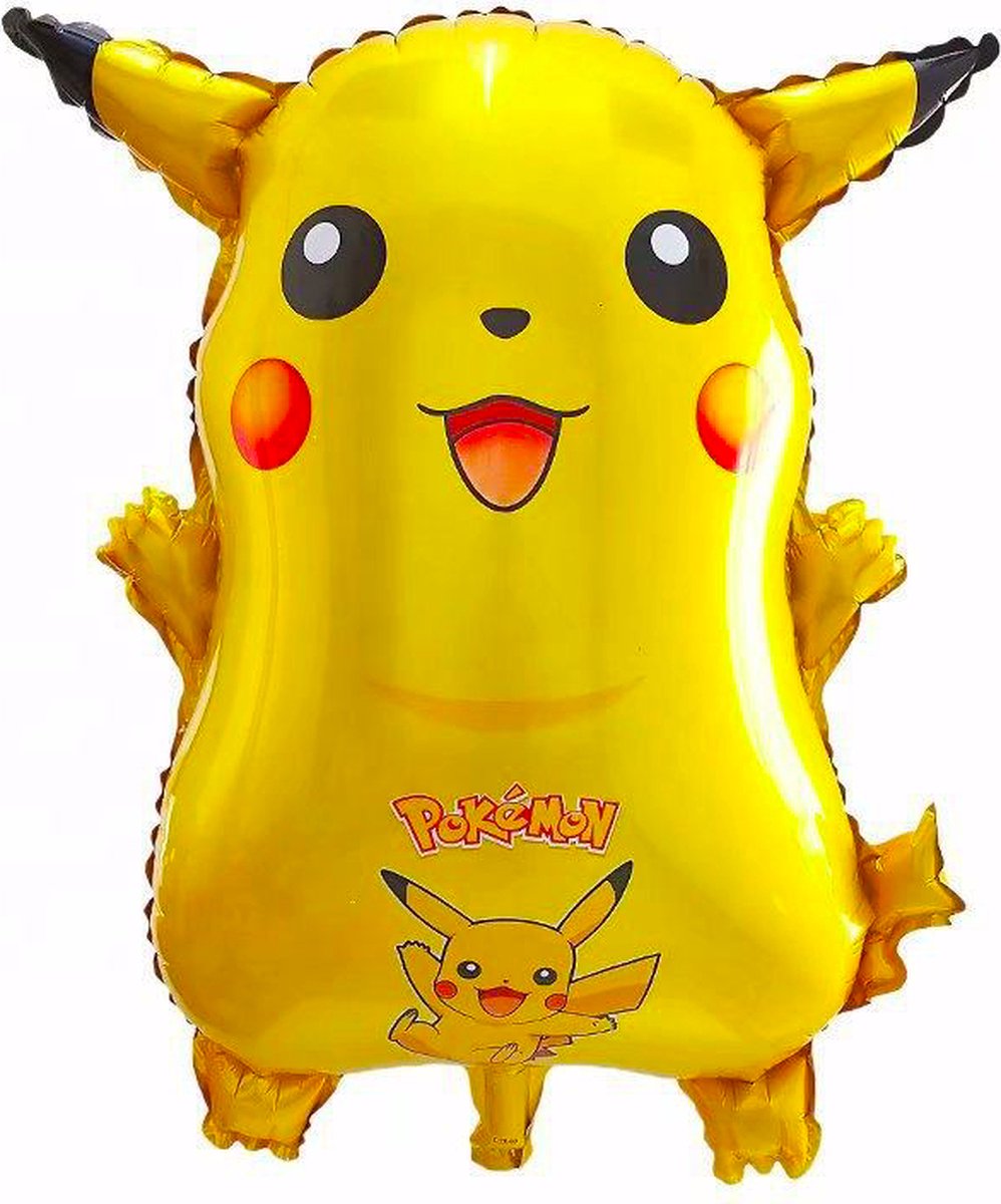 OGS Pokemon Pikachu Ballon Folie Helium Ballon Feestballon Feestversiering XL Pokemon ballon