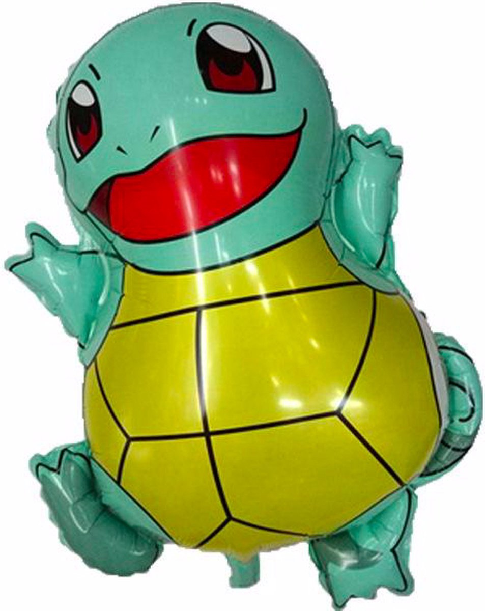 OGS Pokemon Squirtle Ballon Folie Helium Ballon Feestballon Feestversiering XL Pokemon ballon