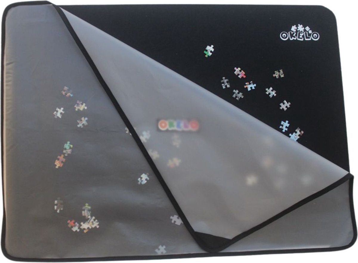 OKELO puzzelmat voor 1000 stukjes - Puzzelmap - Met beschermhoes - Puzzelbord - Puzzel Accessoires - Puzzelrol