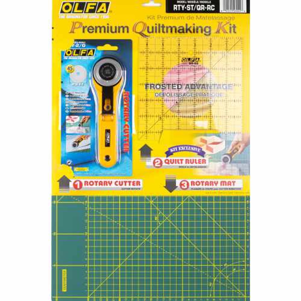   Quilt Inch Startset RTY-ST/QR-RC Groen