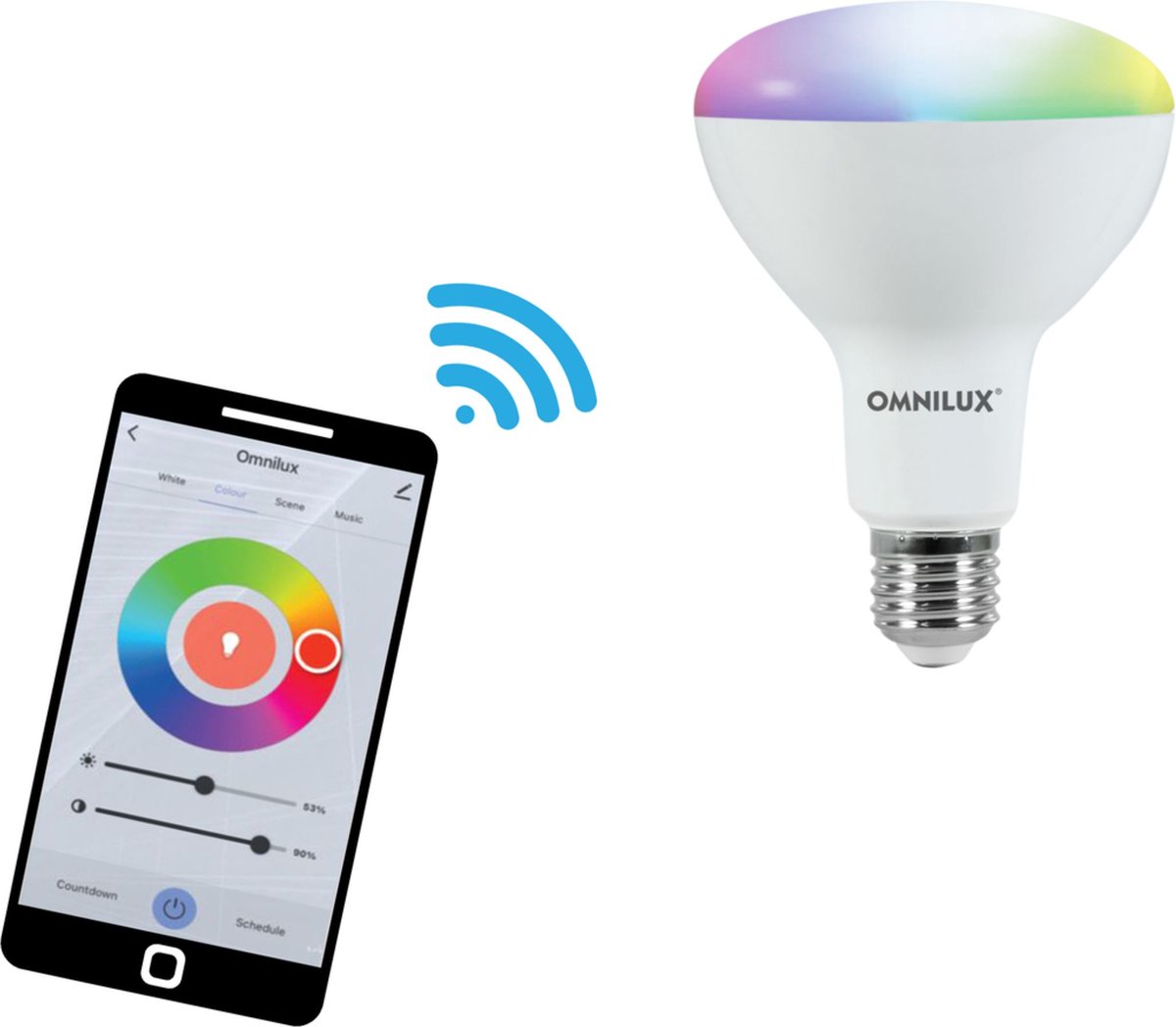 Omnilux LED PAR-30 RGB/WW/CW WiFi - Lamp