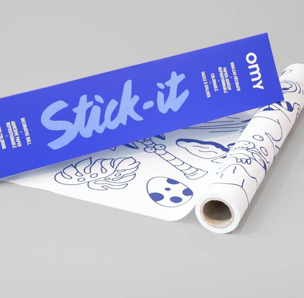 OMY Stick-it roll dinos