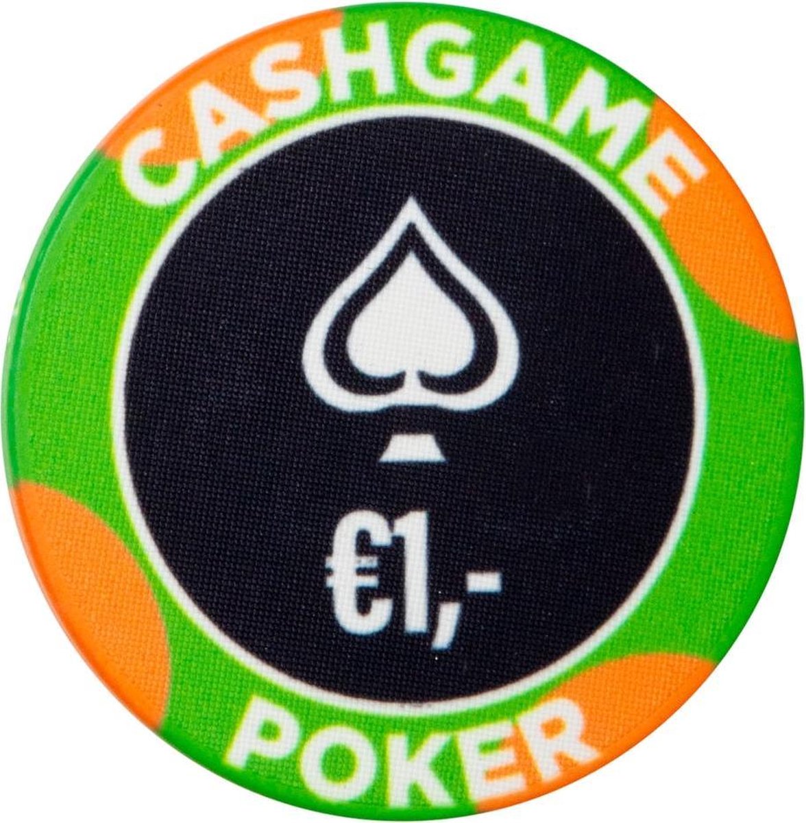 Cashgame chip €1,- (25 stuks)