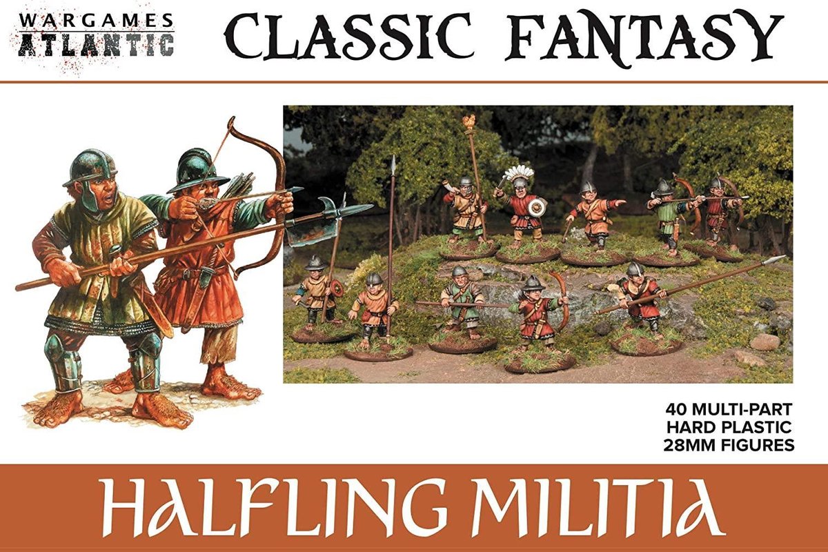 Classic Fantasy Halfling Militia - EN