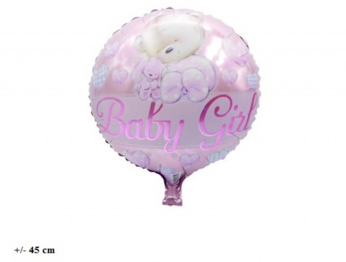 (folie)ballon baby girl