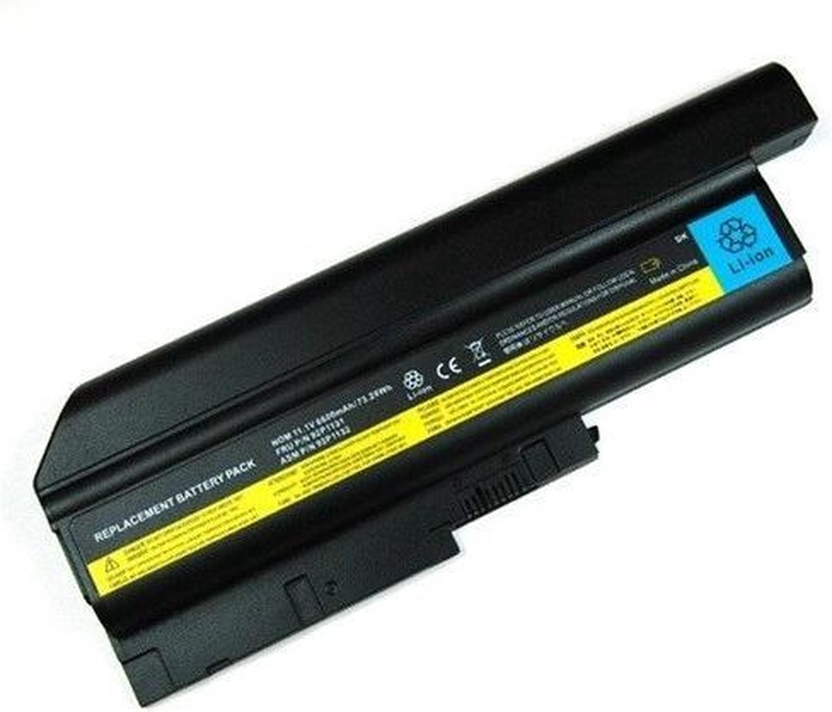 Accu voor IBM Thinkpad T60/R60 Serie 6600mAh