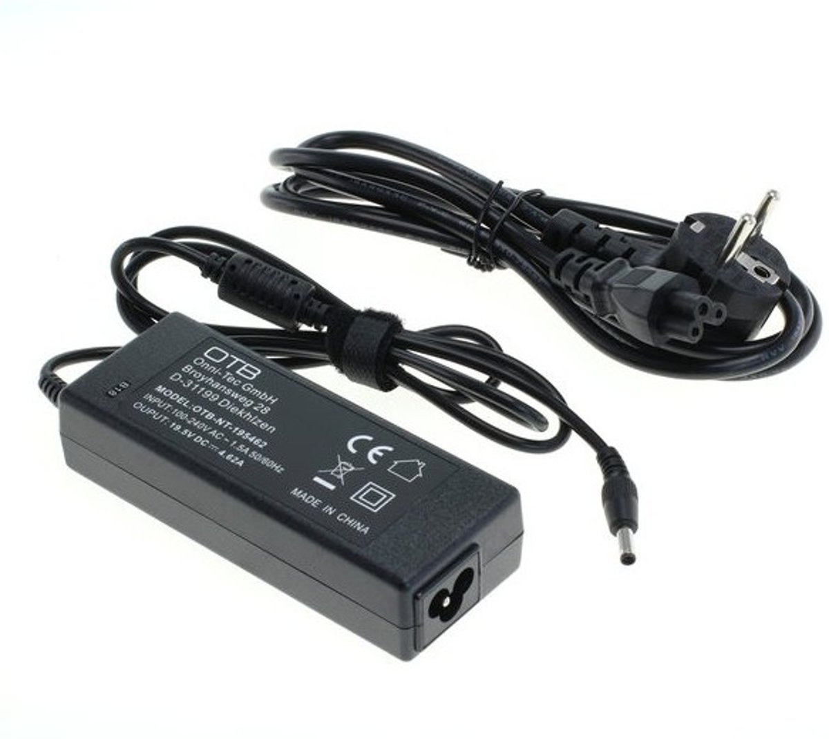 Laptop Adapter voor HP 19,5V 4,62A (90W) 4,5 X 3,0MM