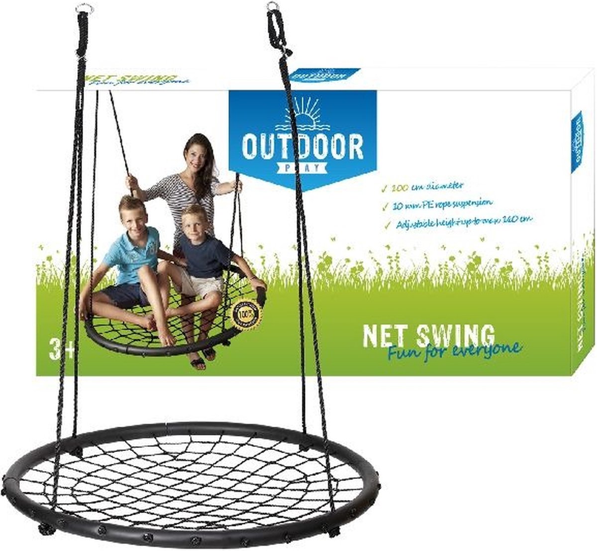 Outdoor Play Net Swing 100 cm