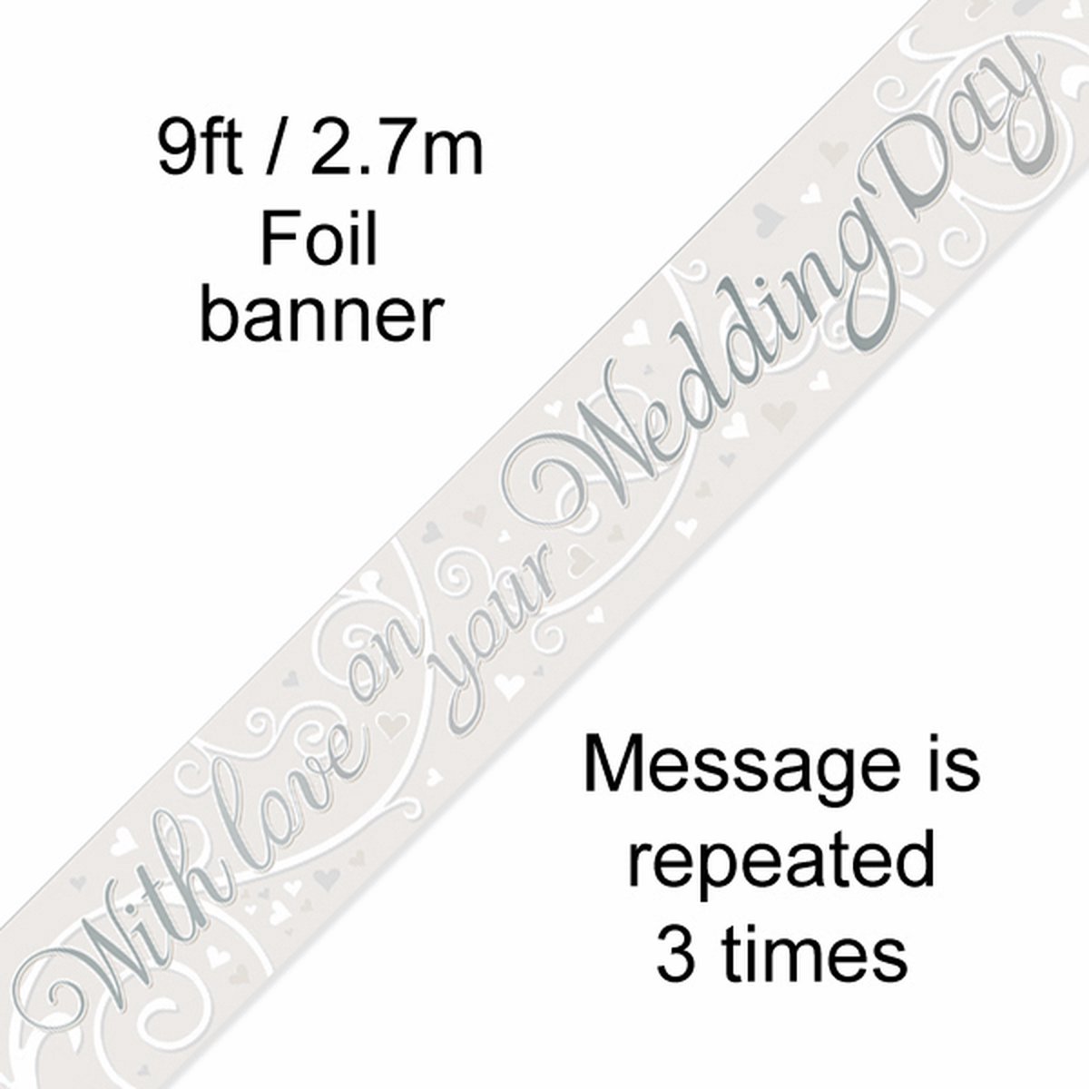 Banner Love on your Wedding Day