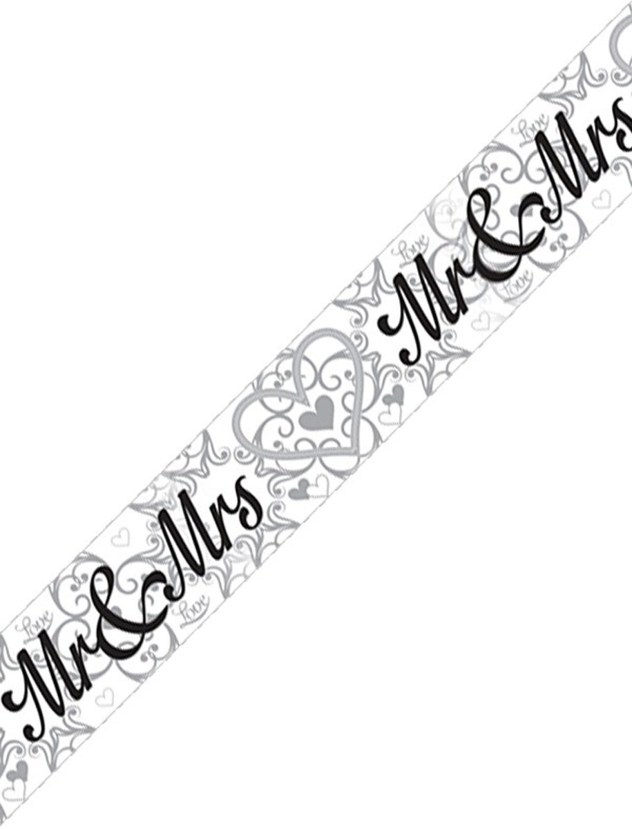 banner - Mr & Mrs - 270 cm