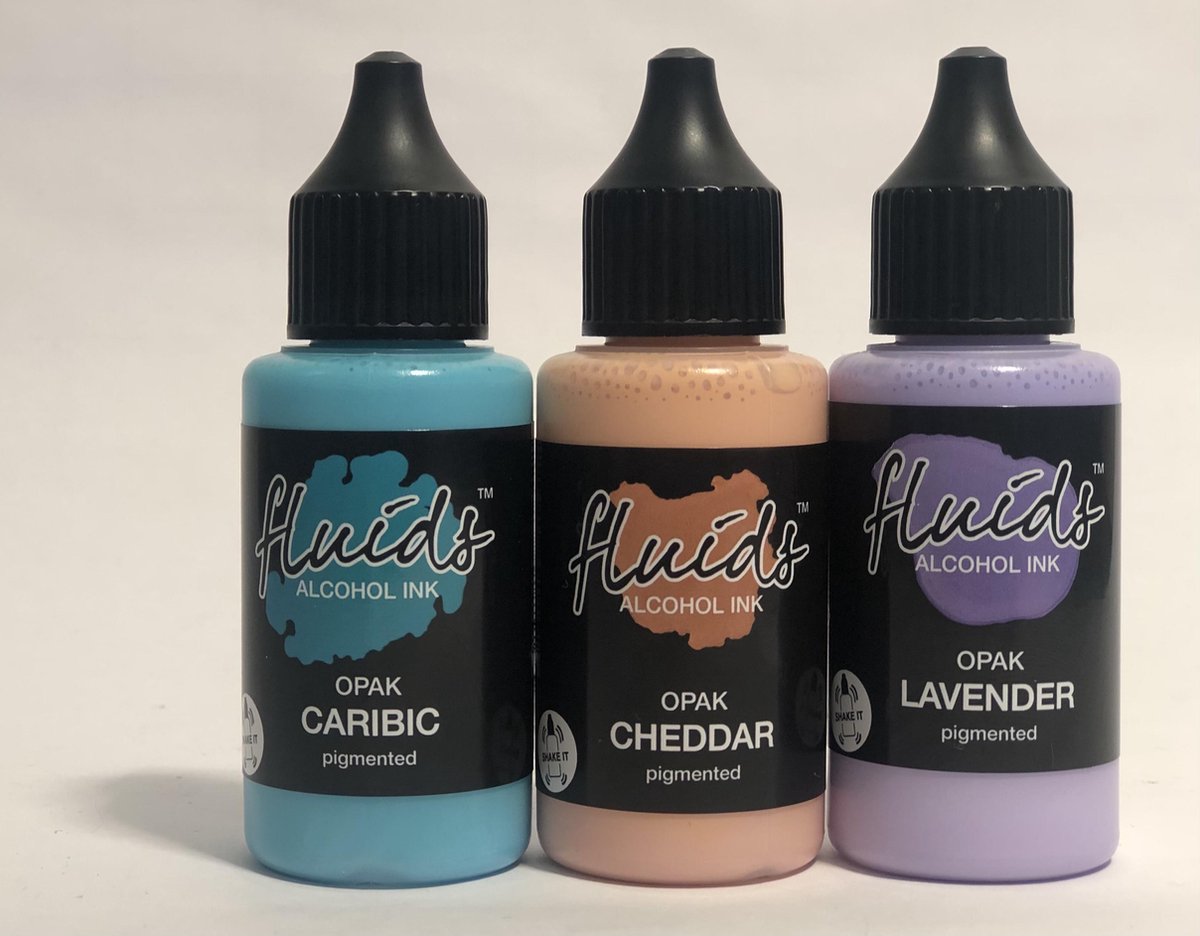 Mixed media alcohol inkt 30ml - set van 3 pastel kleuren