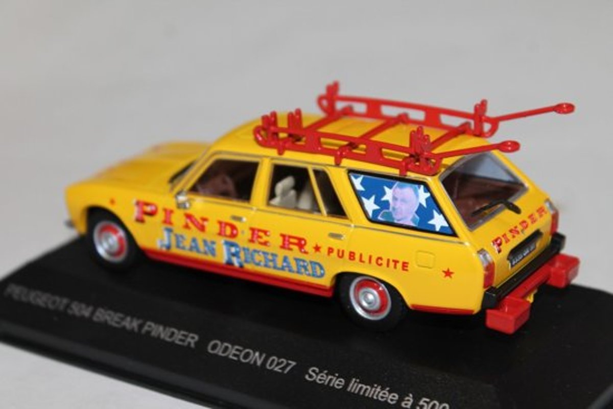 Peugeot 504 Break Pinder 1:43