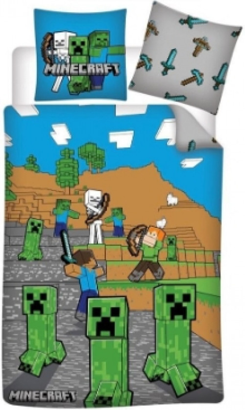 Minecraft - Enemies Single Duvet Set (200x140cm)