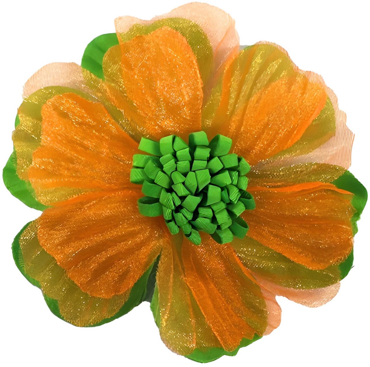 Kruikenstad speld - Bloem - Groen