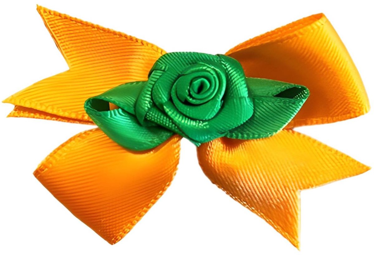 Kruikenstad speld - Strik met roosje