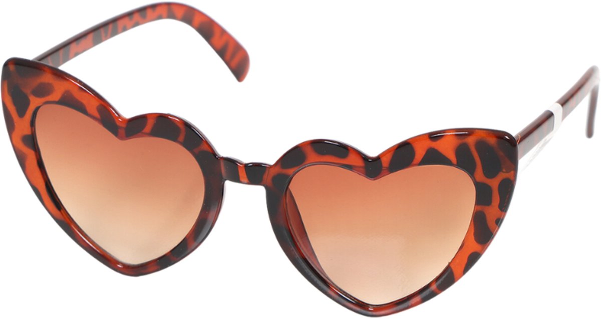   - zonnebril - hartjes zonnebril - panter - vrijgezellenfeest