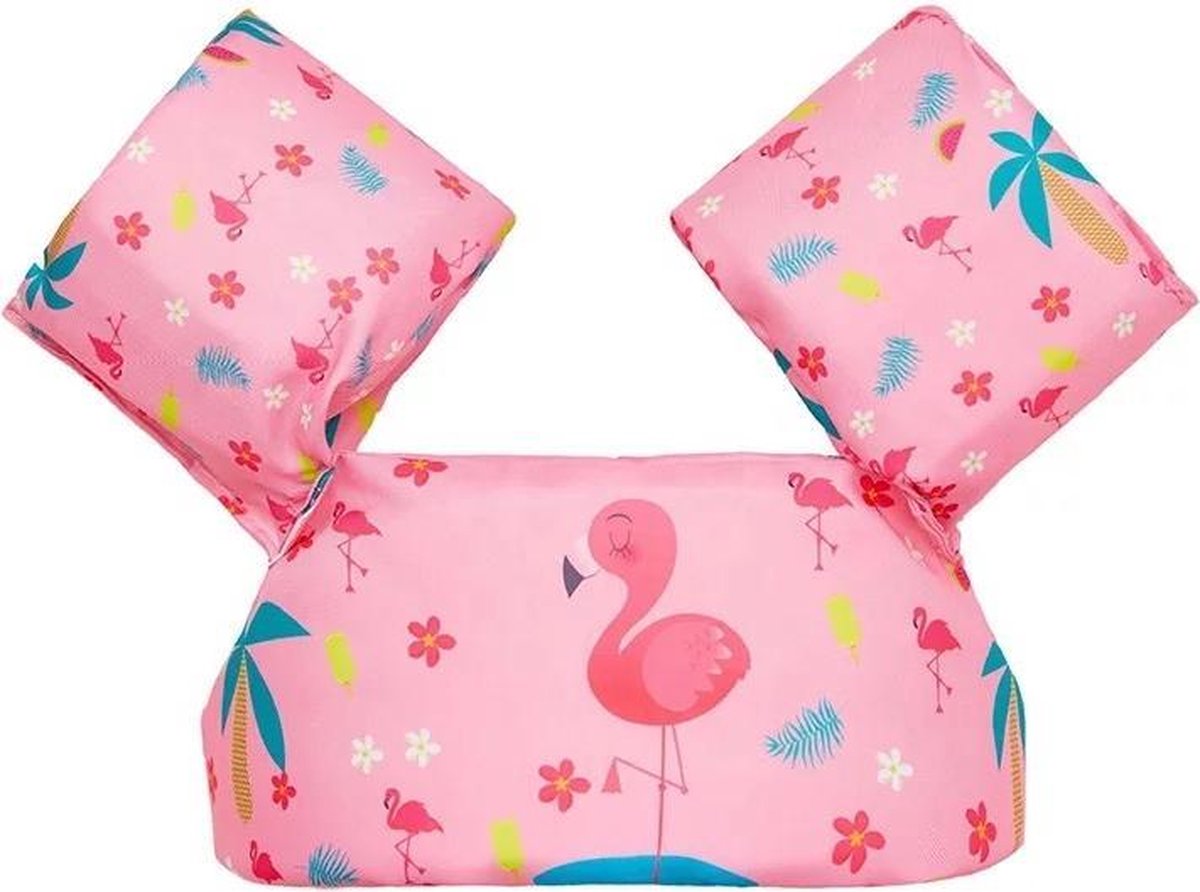   Puddle Jumper - Roze - Flamingo - Kinder Zwemvest - 2 tot 6 jaar - Zwembandjes - Drijfvest - Reddingsvest - voor in het Zwembad