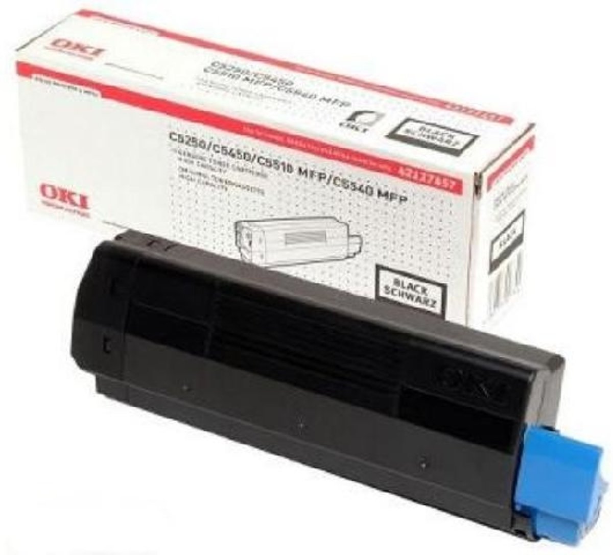 OKI Black Toner Cartridge 11000paginas Zwart