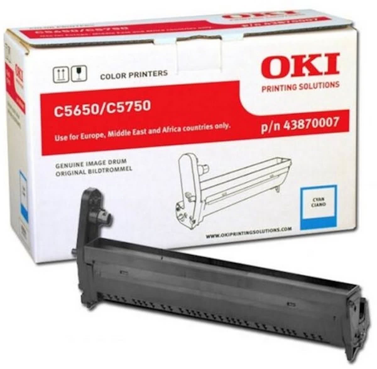 OKI Cyan image drum for C5650 / C5750 20000paginas Cyaan drum