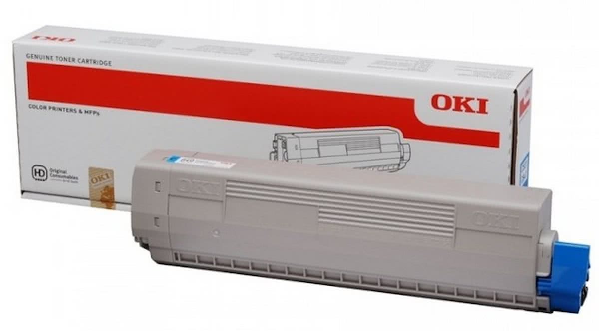 Oki MC861 - Tonercartridge Cyaan