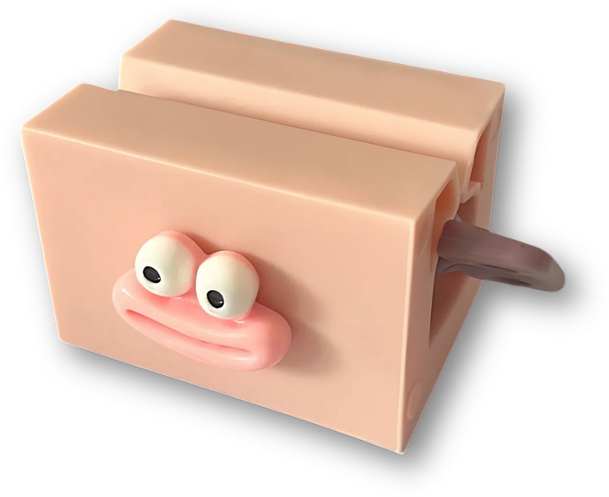 okido - Tube Uitknijper voor Tandpasta en Crèmes - Tandpasta knijper Roze kinderen - Tandpasta Dispenser - Tube uitknijper - Tube squeezer - Tube Roller - Tube sleutel