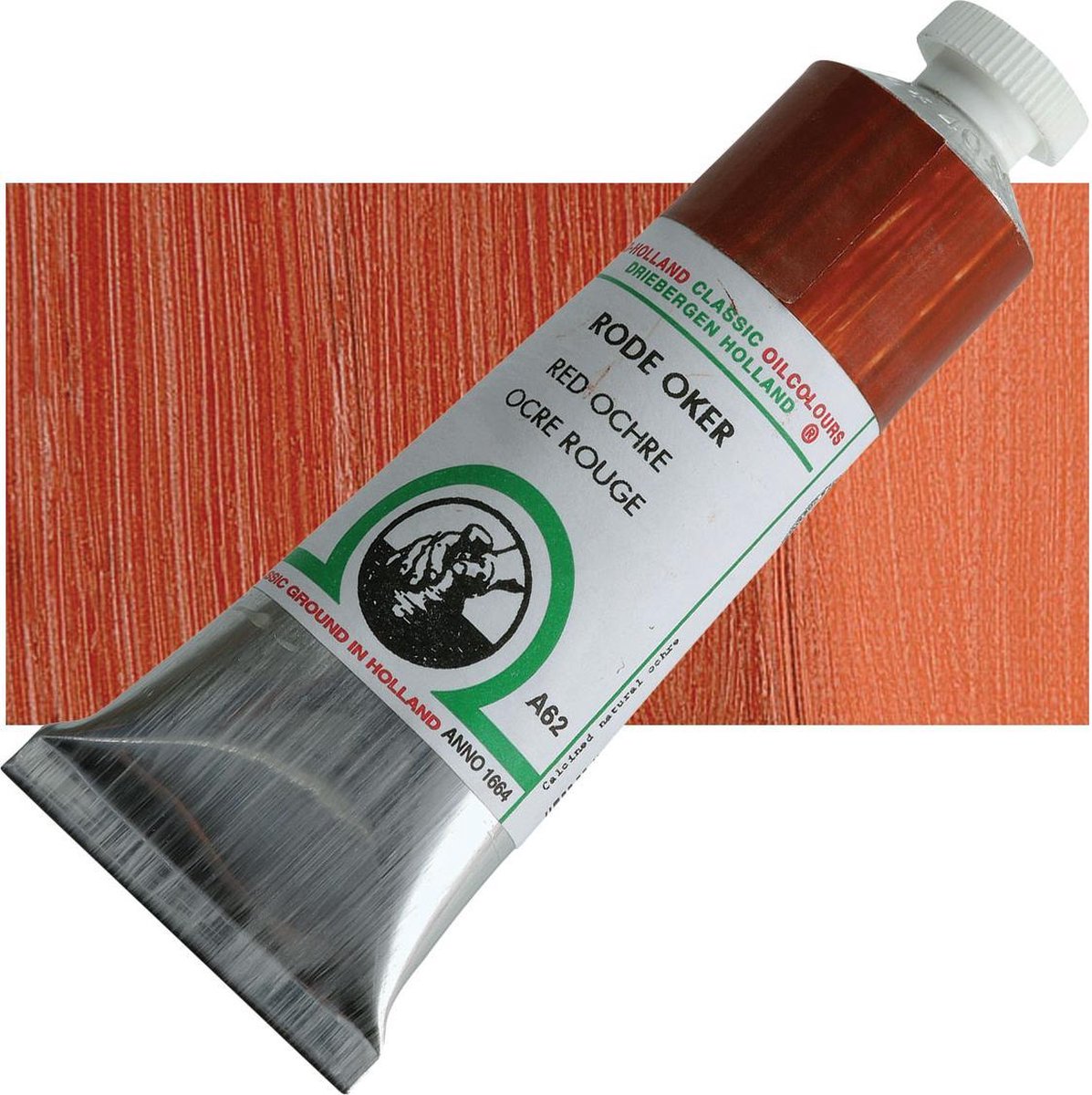 Old Holland Hoge Kwaliteit Olieverf 40 ml - Rode Oker (A62)