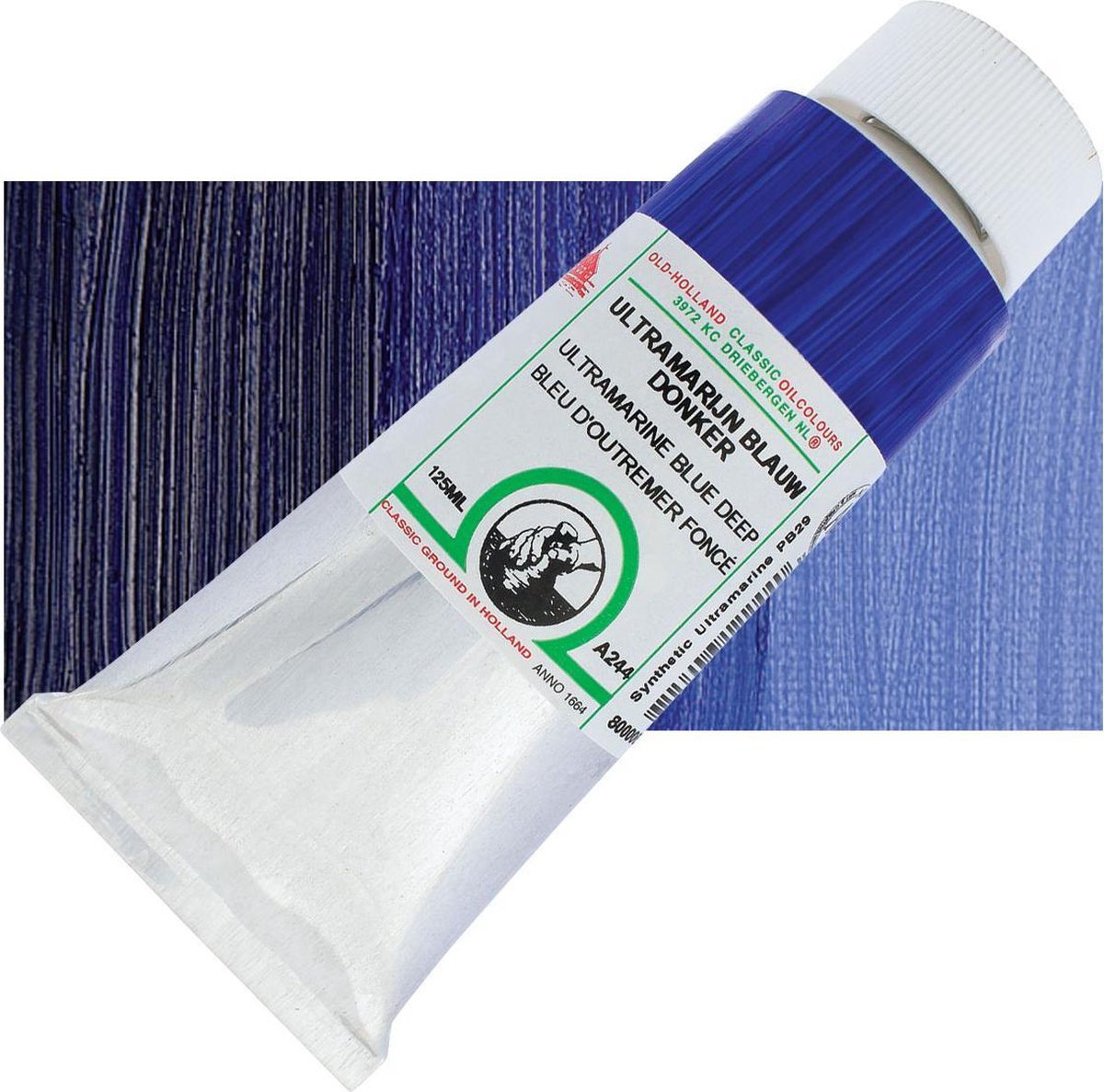 Old Holland Hoge Kwaliteit Olieverf 40 ml - Ultramarijn Blauw Donker (A244)