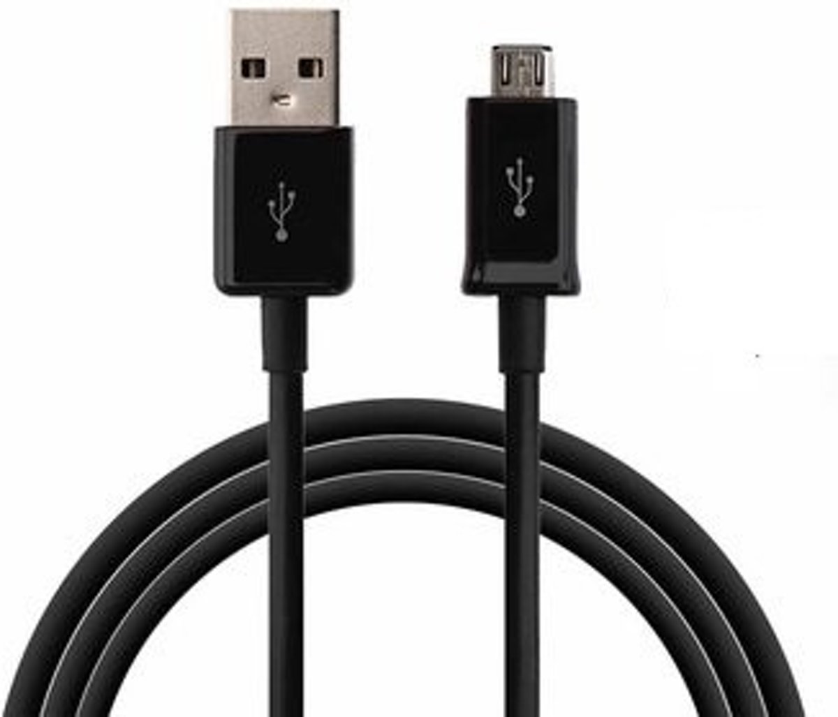 Olesit K102 Micro USB Kabel 2 Meter Laadsnoer Oplaadkabel geschikt voor de Honor Modellen - Zwart