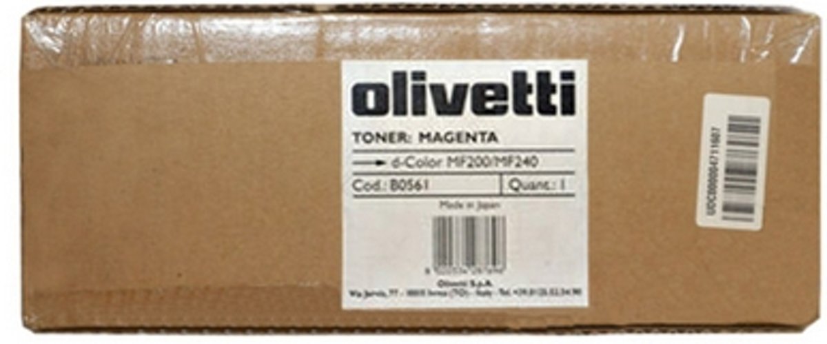 OLIVETTI d-Color MF 200, 240 tonercartridge magenta high capacity 5.000 pagina s 1-pack