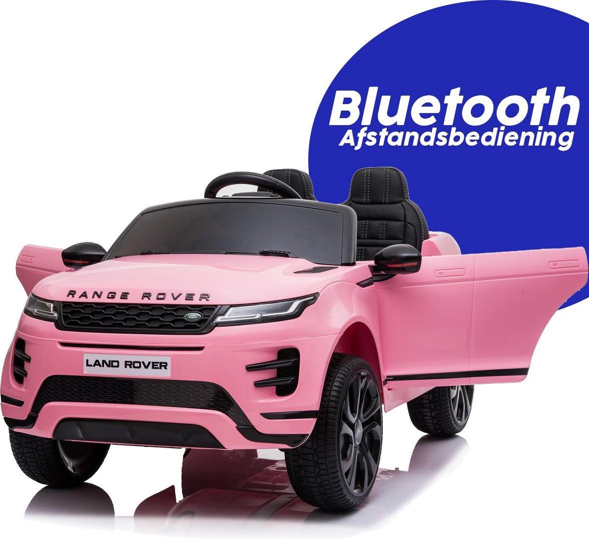 Range Rover Evoque met bluetooth 12V 2.4G afstandbediening, 1 persoons roze