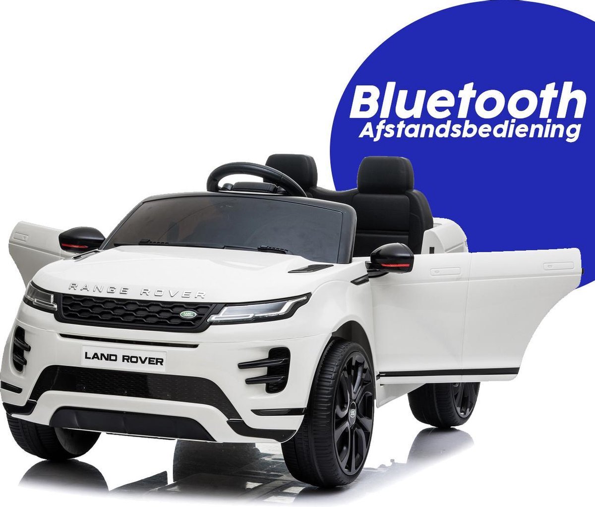 Range Rover Evoque met bluetooth 12V 2.4G afstandbediening, 1 persoons wit