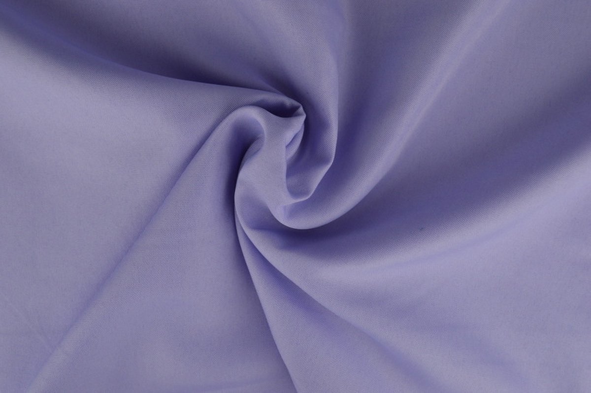 12 meter brandwerende stof - Lavendel - 100% polyester