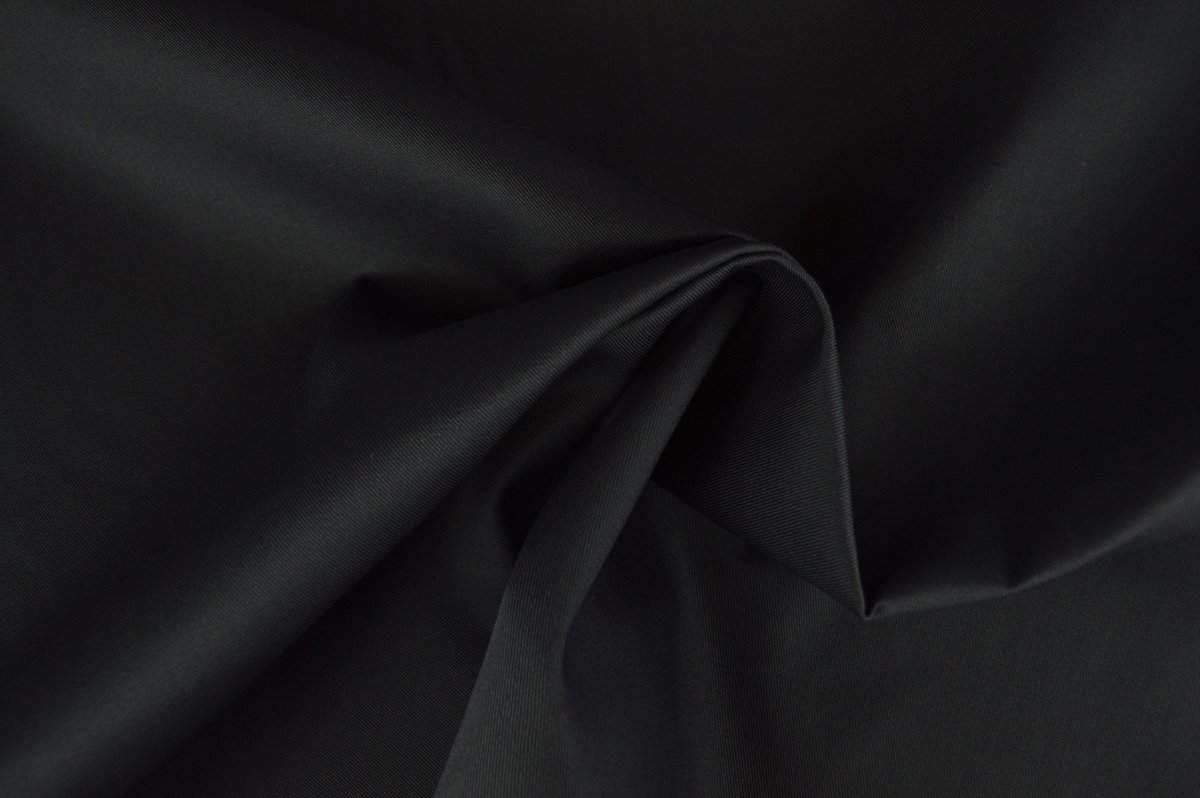 30 meter twill katoen - Donkergrijs - 65% katoen - 35% polyester