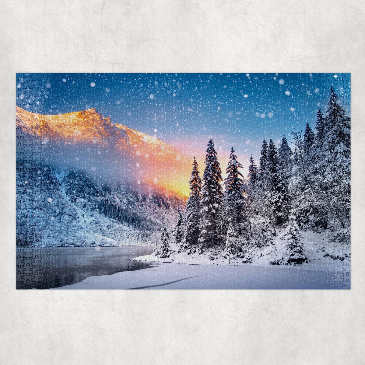 Puzzel - Winters Landschap - 1000 stukjes