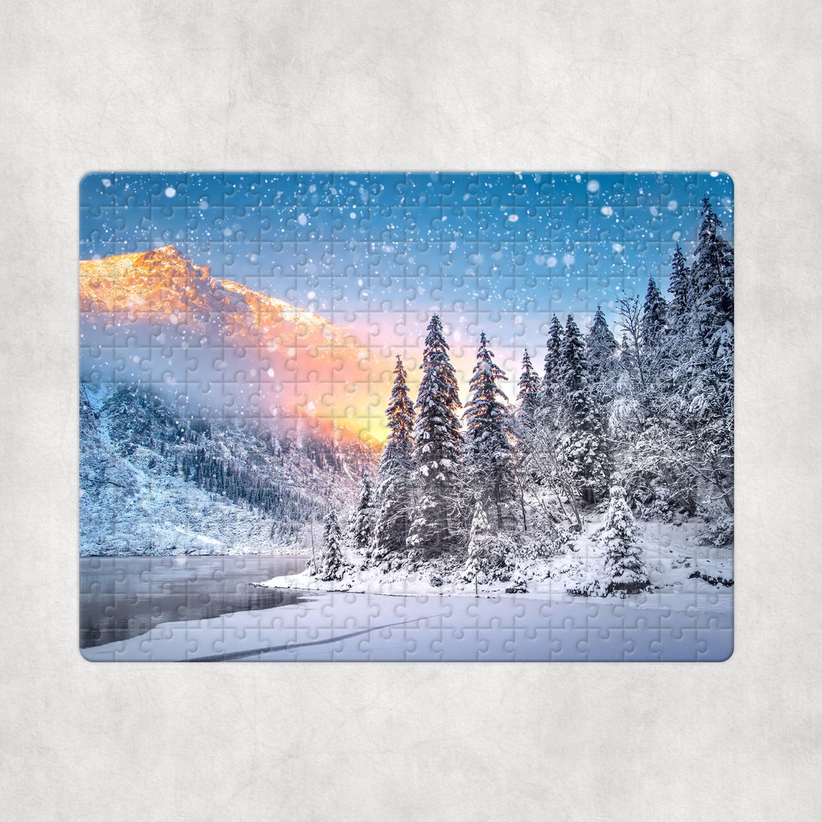 Puzzel - Winters Landschap - 252 stukjes