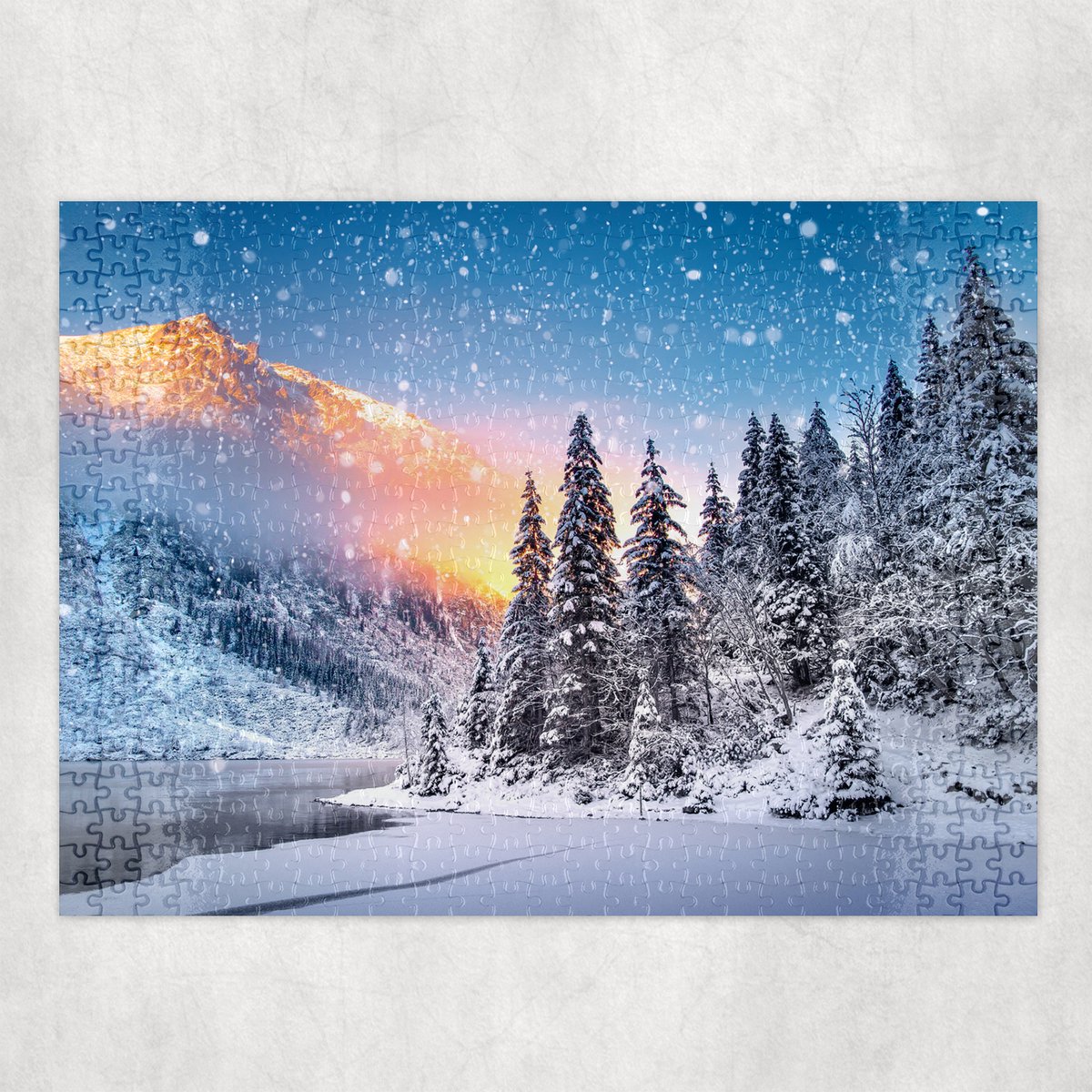 Puzzel - Winters Landschap - 500 stukjes