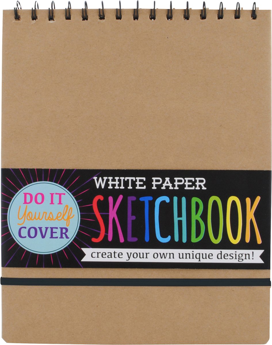 Bb-DIY Sketchbk - Small - Whit