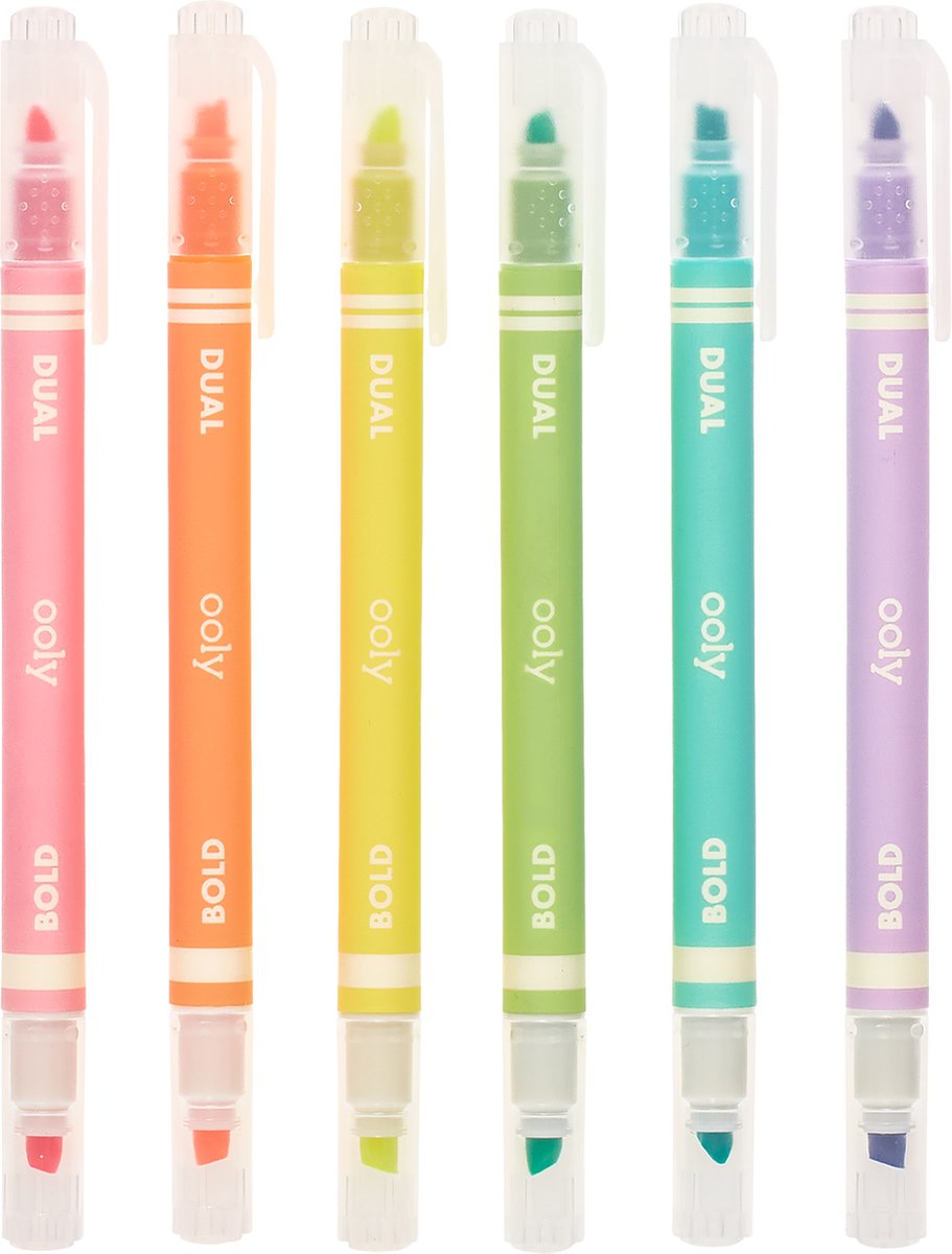 Ooly - Dual Liner Double Ended Neon Highlighters