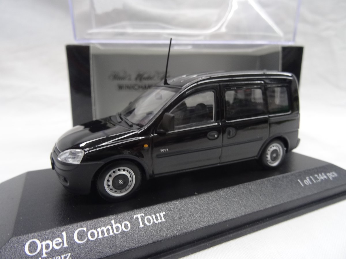 Minichamps - Opel Combo Tour 2002 - Zwart schaal 1/43