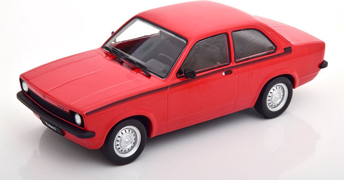 Opel Kadett C Junior 1976 Red & Black