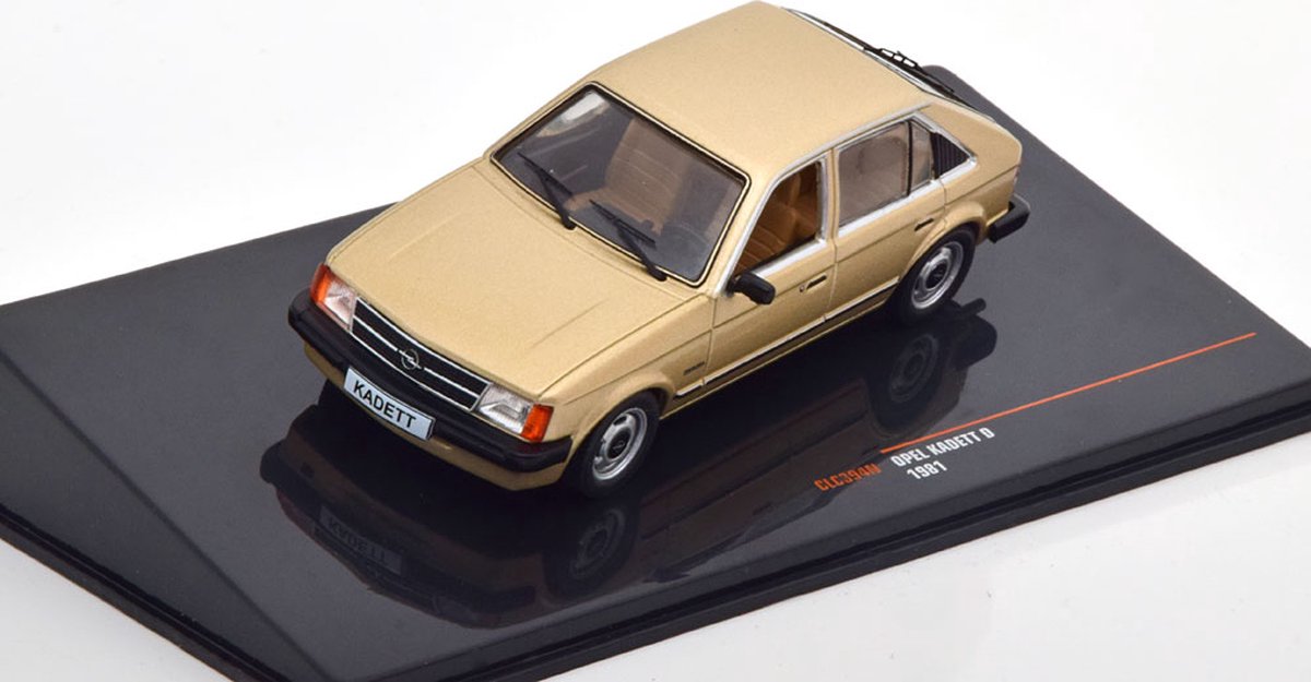 Opel Kadett D 1981 Goud 1-43 Ixo Models