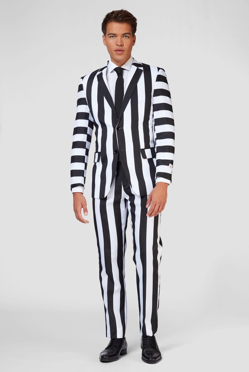 OppoSuits Beetlejuice - Mannen Kostuum - Feest - Maat: EU 46