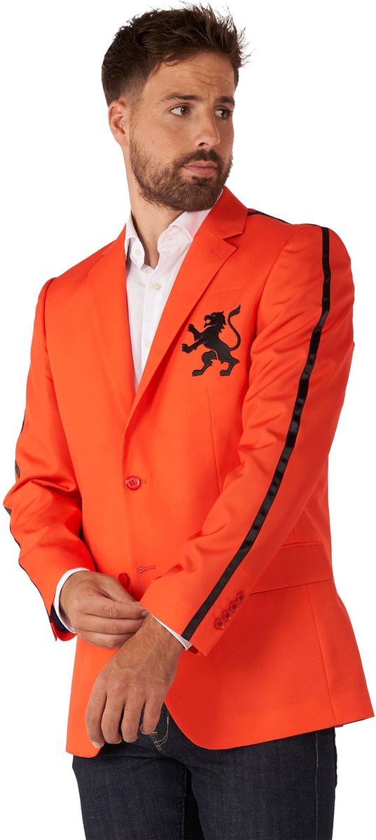 OppoSuits Holland Hero - Heren Blazer - Oranje Koningsdag Nederland Jasje - Maat EU 60