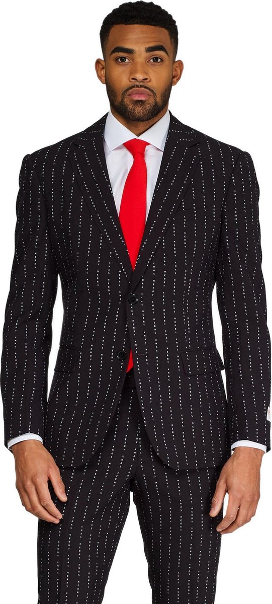 OppoSuits Merry Pinstripe - Heren Kostuum - Maat 46