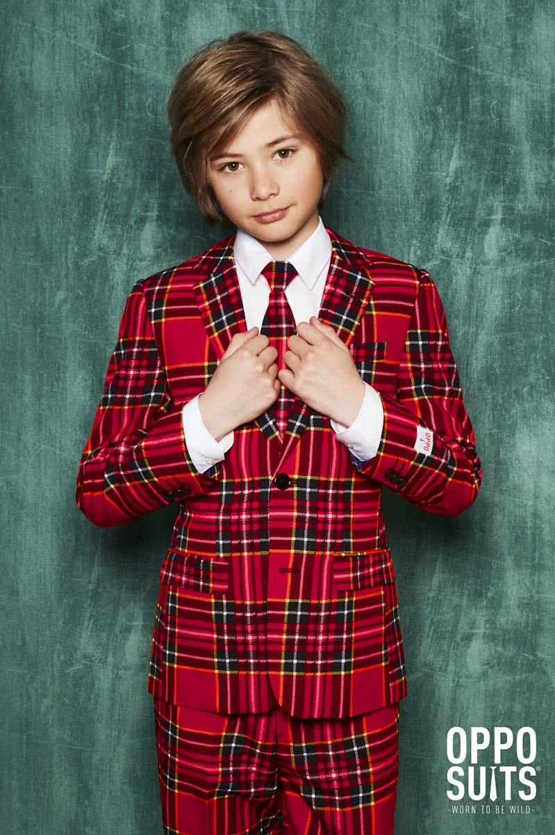 OppoSuits TEEN BOYS The Lumberjack - Kostuum - Maat 146/152