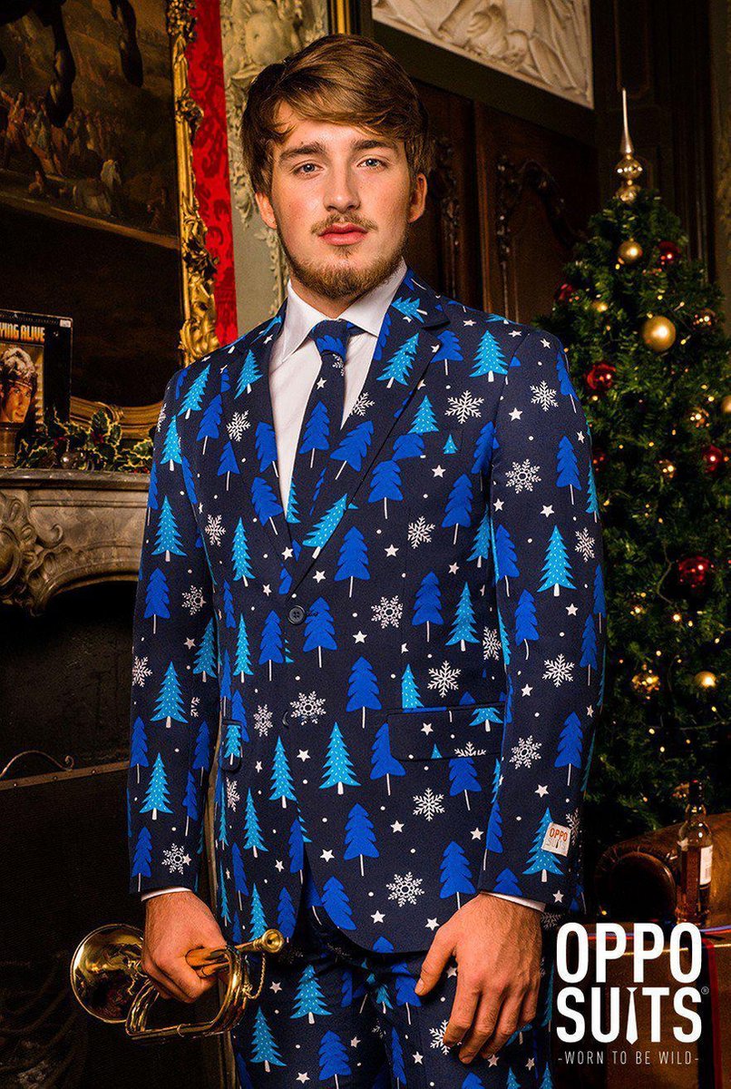 OppoSuits Winter Woods - Kostuum - Maat 46