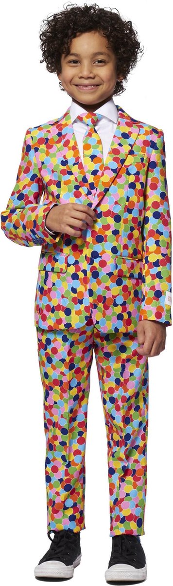 Opposuits Verkleedpak Confetteroni Jongens Polyester Maat 92-98